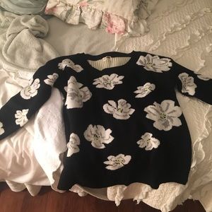 LF floral sweater
